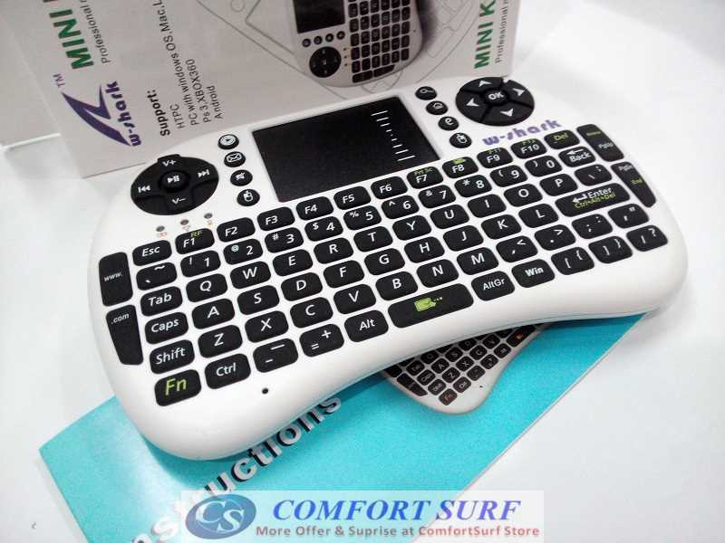 2.4G Wireless Mini Keyboard Mouse with Touchpad Air Mouse